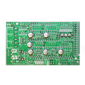 การสร้างต้นแบบอย่างรวดเร็วการพิมพ์ PCB ความหนา1.6มม. มาตรฐาน RoHS