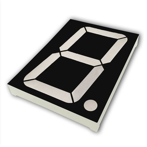 Jtronic seven segment 5 pollici grande singolo grande 1 cifra 7 segmenti display a led