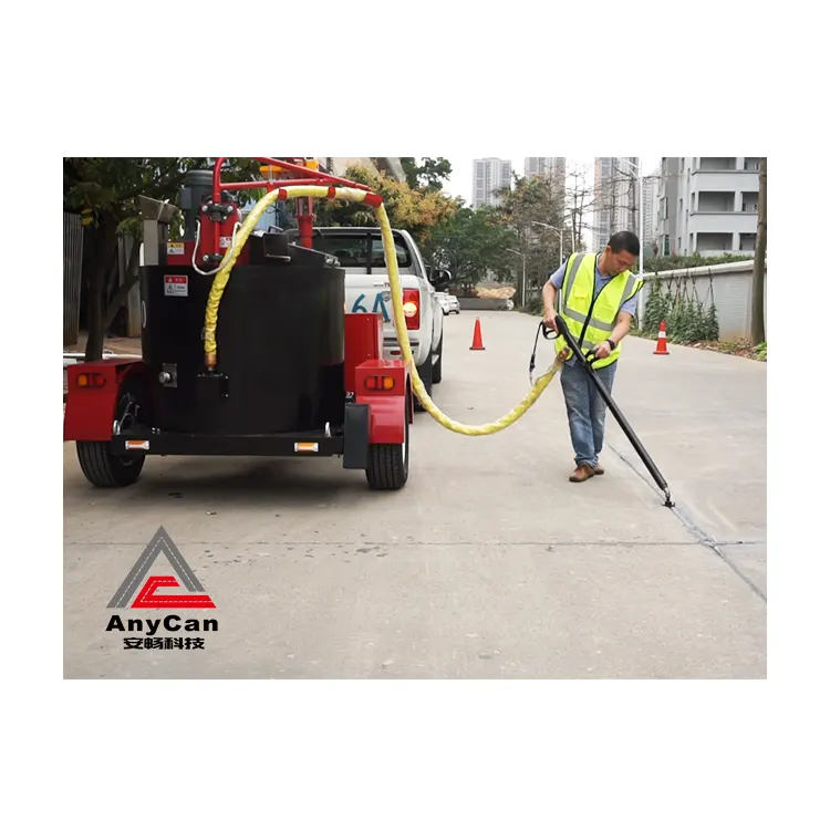 ANYCAN Asphalt Sealant Melter Straßen riss Reparatur maschine zu verkaufen