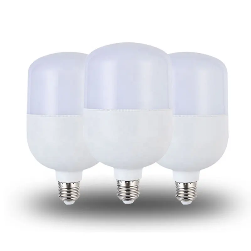 זול מחיר אור הנורה 5W 10W 15W 20W 30W 40W 50W E27 B22 חסכוני led אור