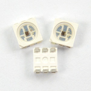 Ayarlanabilir RGB LED çip WS2812B SK6812 SK9822 APA102 APA107 dahili ic smd ws2812b 5050 rgb smd led - Product Image 3