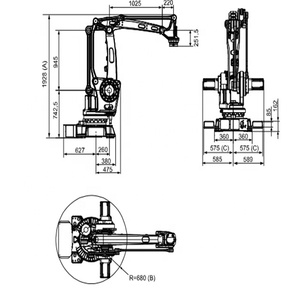 High Speed 4 Axis <strong>Robot</strong> Arm IRB 460 Industrial <strong>Robot</strong> 110KG Payload 2400 Reach With Gripper for Palletizing <strong>Robot</strong> - Product Image 5