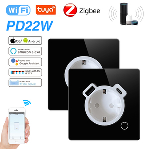 智能墙壁开关插座英国欧盟标准灯开关和电源插座支持WiFi/Zigbee/图雅智能生活应用/智能家居 - Product Image 2