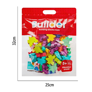 Hot Selling Children Plastic <strong>Building</strong> <strong>Blocks</strong> and Bricks Compatible Diy Geometry <strong>Building</strong> <strong>Block</strong> STEM Learning Educational Toys - Product Image 1