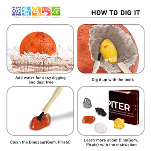 Stem eğitim oyuncak kazmak mars modeli dig kiti taş kazı kiti kazmak farklı güzel doğa taş - Product Image 2