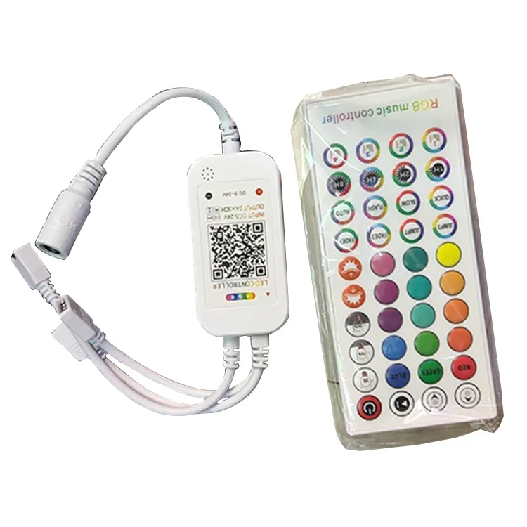 Hot Sales Smart Großhandel 40 Tasten HF-LED RGB-Streifen Lichter APP-Controller Fernbedienung 12V LED-Steuerung Mini-Dimmer