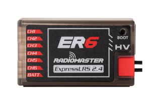 ER6 2.4GHz elrs ตัวรับสัญญาณ PWM ระบบ expresslrs สำหรับชิ้นส่วนโดรน FPV โมเดลรถเรือขนาดเล็ก - Product Image 2