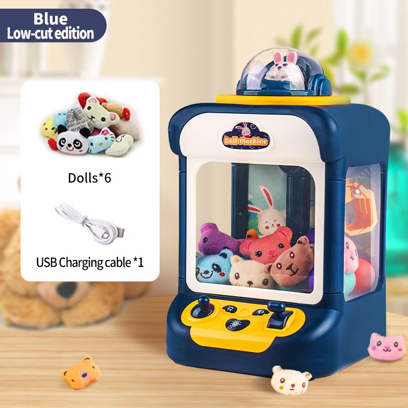 Machine bleue + 6 lapins
