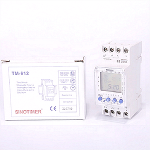 TM612 220V Power timer switch Two Channel Timer 7 Days 24Hours <strong>Programmable</strong> Electronic LCD Digital Time Switch - Product Image 2