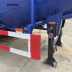 热卖散装干水泥动力罐车拖车<span class=keywords><strong>2</strong></span>轴3轴4轴带柴油发动机空气压缩机钢半挂车
