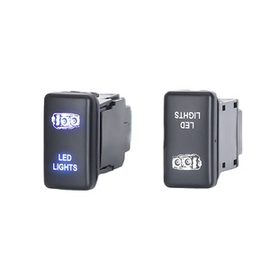Welfnobl สวิตช์โยกกันน้ำได้สวิตช์เปิดปิดรถยนต์20A 12V 24V ปรับแต่งได้ชั่วขณะ - Product Image 5