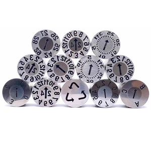高质量注塑模具部件日期戳塑钢机性能最佳 - Product Image 6