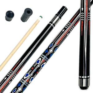 1/2スプリットメープルプールワッド13mm先端ビリヤードポールロッドスヌーカー & ビリヤード用ゲームルーム用 - Product Image 1