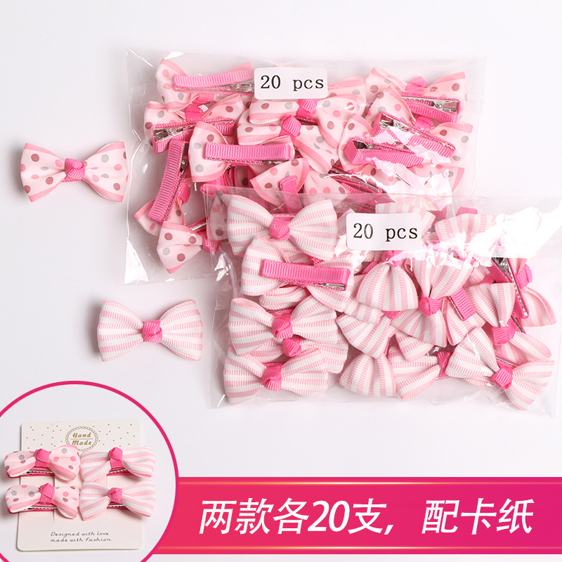 Ms2275 pink wave dot hairpin