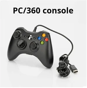 Phím điều khiển cho <span class=keywords><strong>Microsoft</strong></span> cho 360 trò chơi điều khiển với rung USB có dây Gamepad PC tương thích - Product Image 4