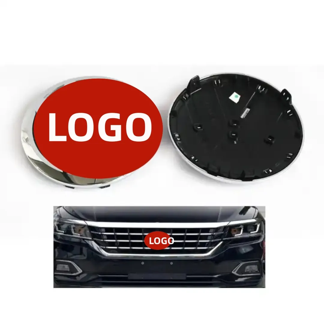 Logotipo del emblema del maletero trasero de la rejilla delantera del coche para VW Volkswagen Golf 6 7 Logotipo del coche Insignias personalizadas Emblema de la parrilla