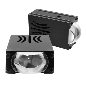 28W LED motosiklet far yardımcı yüksek/düşük işın çift renkli Mini sürüş ışık sistemi su geçirmez IP67 12V Volta - Product Image 1