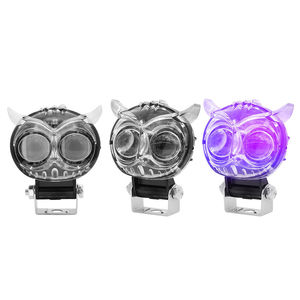 YD-TC18-<span class=keywords><strong>B</strong></span> renkli LED motosiklet sürüş Pod ışıkları baykuş farlar spot motosiklet ATV kamyon için