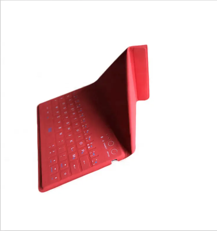 अल्ट्रा स्लिम कीबोर्ड चमड़ा प्रकरण Shockproof खड़े वायरलेस ब्लूटूथ चमड़े कीबोर्ड गोली प्रकरण iPad के लिए 10.2/10.9/11