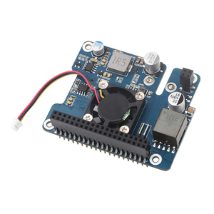Адаптер Raspberry Pi 5 PCIe к M.2 с поддержкой PoE NVMe протокол M.2 твердотельный накопитель 802.3af/Стандарт сети Pi 5 PoE HAT