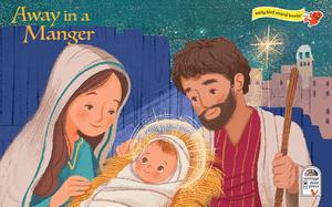 赤ちゃんと幼児のための飼い葉桶のクリスマスサウンドボードブックで離れてイエスの誕生3ボタンクリスチャンサウンドブック - Product Image 4