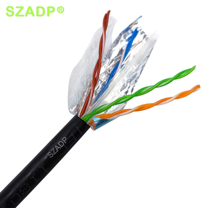 สายแลน UTP <span class=keywords><strong>Cat6</strong></span> คุณภาพสูง ตัวนำ CCAG หุ้ม PVC ทองแดง ราคาประหยัดพิเศษ ผ่านการทดสอบแล้ว 100 เมตร - Product Image 2