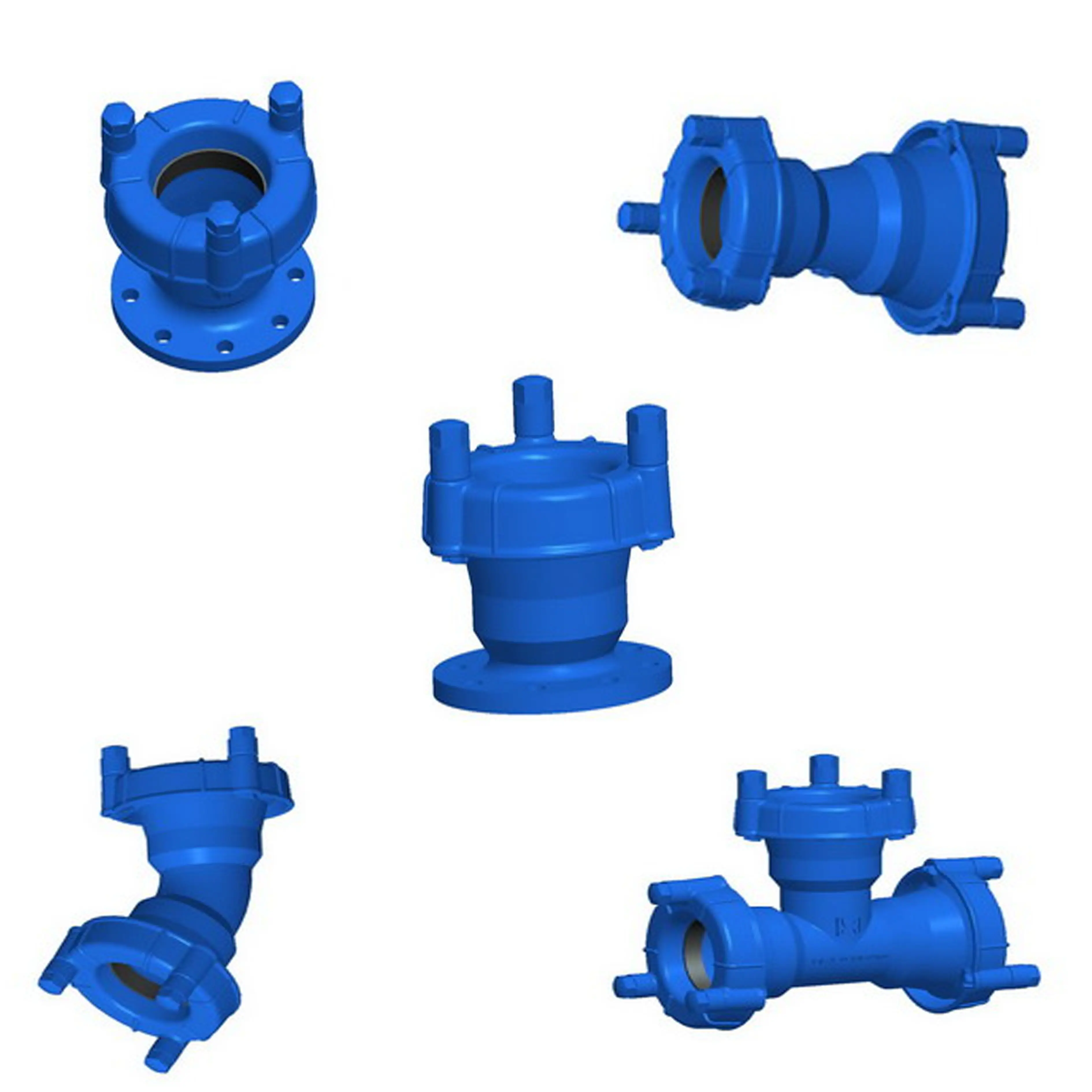 DN80-2600 Ductile Iron Pipe Fittings