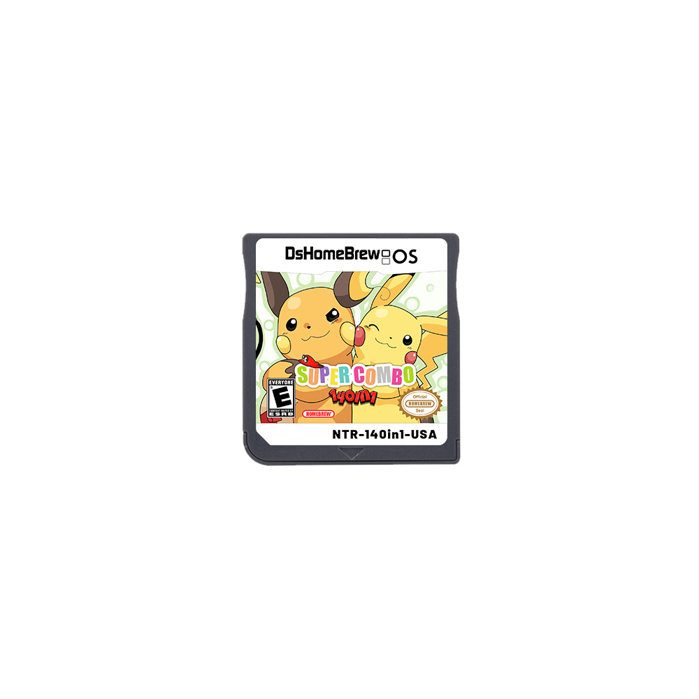 สีดำสำหรับ 140in1Super Combo w1.0 (เฉพาะตลับเกม)