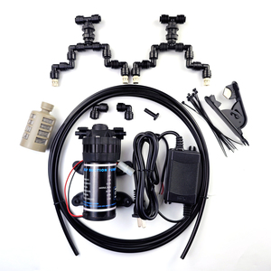 Reptile Terrarium Accessories <strong>Fog</strong> <strong>Maker</strong> Misting <strong>System</strong> Mist Sprinkler for Rainforest Tank Aquarium Aquatic Pet Cooling <strong>System</strong> - Product Image 1