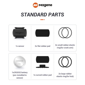 Magene S3+ <strong>Cadence</strong> Sensor Speed Sensor Dual Mode Bike Sensor for <strong>Cycling</strong> <strong>Computer</strong> Custom OEM ABS 0.01 <strong>Wireless</strong> Stopwatch - Product Image 6