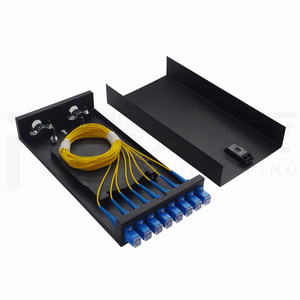 19 inch Network Cabinet Mount Type 4 6 8 12 24 48 72 Ports SC ST FC LC Fast Connector ODF Fiber Optic Terminal Box <strong>Patch</strong> <strong>Panel</strong> - Product Image 4