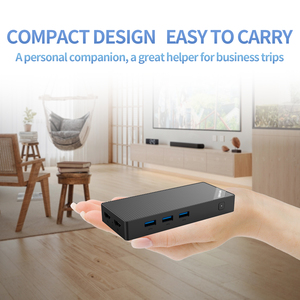 SIBOLANミニコンピュータPC DLL600C Intel Alder Lake N100プロセッサ1テラバイトWiFi6ミニPCデスクトップPC - Product Image 5