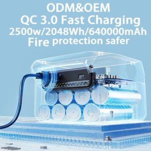 軽量ポータブルソーラー発電機タイプC & USBデュアルポート出力リチウムイオン電池心配のないエネルギー貯蔵装置 - Product Image 4