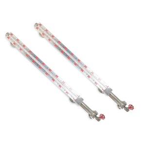 Indicatore di livello a patta magnetica 4-20ma con allarme remoto interruttore a galleggiante magnetico in acciaio inossidabile in PVC ad alta temperatura - Product Image 2