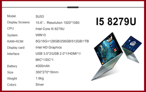 Factory Direct Laptop Core I5 Laptop Notebook prezzo di fabbrica Computer Gaming I5 I7 Made In China - Product Image 3