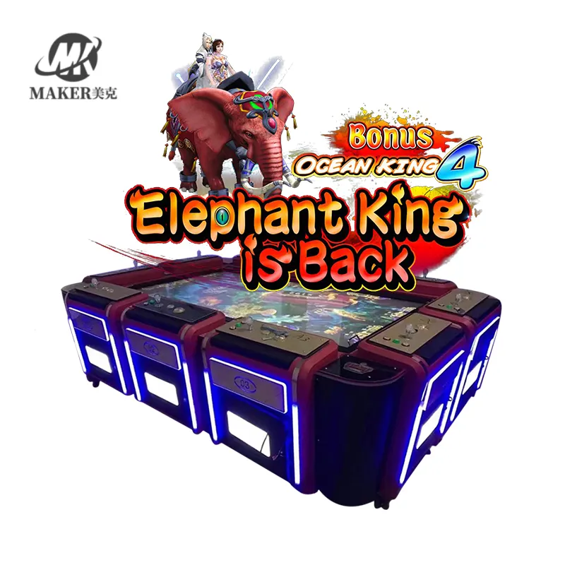 Ocean King 4 Elephant King Is Back Juegos de pesca Shooting Fish Gaming Machine
