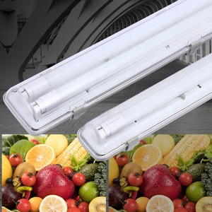ไฟ LED เชิงเส้นแบบไตรโพรไนซ์18W 2x18W 3x18W กันน้ำได้ T8 IP65 LED รางคู่หลอดไฟ LED แบบสามทาง - Product Image 2