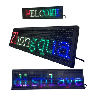 2024 personalizzazione del negozio all'aperto ha portato il segno del programma di rotolamento ha portato la luce pubblicità Multi colore mobile schermo Led Display Board - Product Image 5