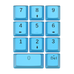 Factory Custom colorful pbt mini keycaps oem height mechanical <strong>keyboard</strong> WASD arrow <strong>key</strong> keycaps and arabic <strong>numeric</strong> keycaps - Product Image 5