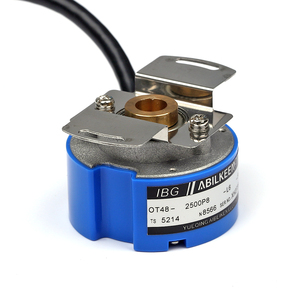 Codificador de sensor de velocidad, codificador posicional, Serie 2, hueco, shsft, hasta 14mm, conexión de rigidez, codificador 5000PPR - Product Image 1