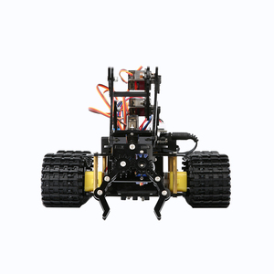 Programmier barer mechanischer Arm Tank Roboter Auto Kit DIY Smart STEM Bildungs fahrzeug Spielzeug zum Lernen Codierung projekt für Arduino