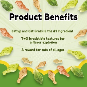 Aperitivos naturales N4P de alta calidad para gatos, galletas de hierba gatera, seguridad y salud, golosinas para gatos, galletas de hierba gatera suaves y limpias - Product Image 4