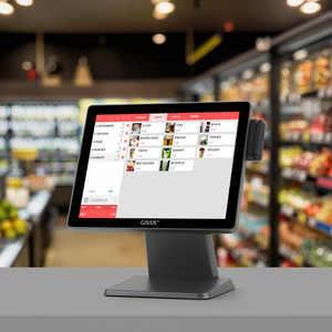 Caja registradora electrónica fácil de operar de 15 pulgadas, sistemas Android Pos, sistema Pos minorista con lector de tarjetas - Product Image 1