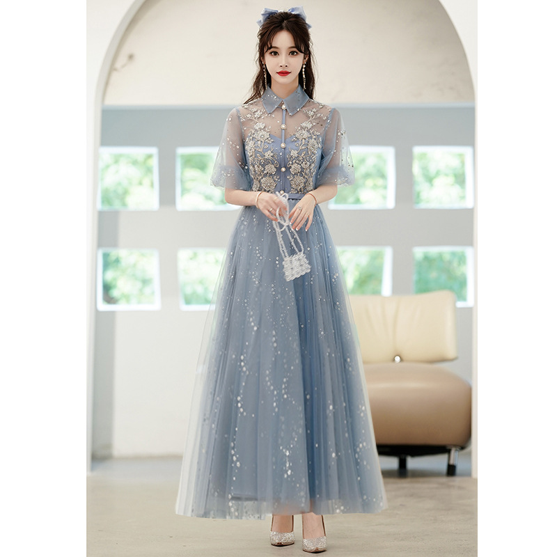 Blue long