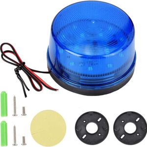 Kırmızı çakarlı lamba LED ışıkları 12V/24V LED uyarı güvenlik yanıp sönen acil durum fener ışıkları - Product Image 2