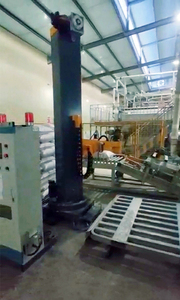 High-Stability Paletyzer Machine Stacker Carton Bags Stacking on Pallet Wrapper with Turntable Absorption &amp; Layer Monitoring - Product Image 6