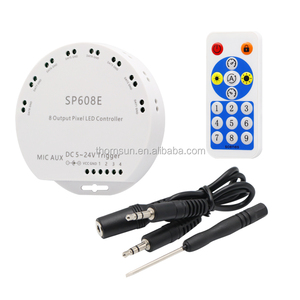 SP608E 8 Signal <strong>Outputs</strong> Pixel Music LED Controller