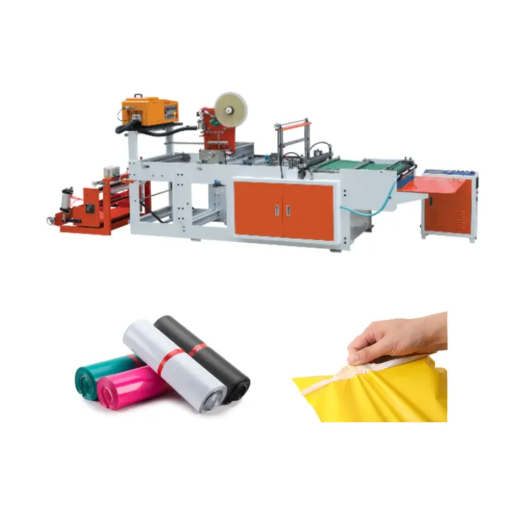 Air Bubble Film Poly Mailer Envelope Courier Bag Manufacturing Machine Automatic Bag Making Machine