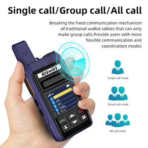 BinQi BQ-530A 4G LTE POC Radio portable talkie-walkie 5000km longue portée groupes appel interphone sans fil Communication mondiale GSM - Product Image 3