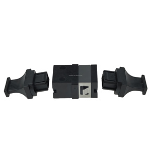 US Conec 16 Fiber <strong>MTP</strong>/MPO Aligned Key-Up OM1-OM5 Flangeless <strong>Adapter</strong> Black for Fiber Optic Data Centers Supports 5G Wi-Fi - Product Image 6